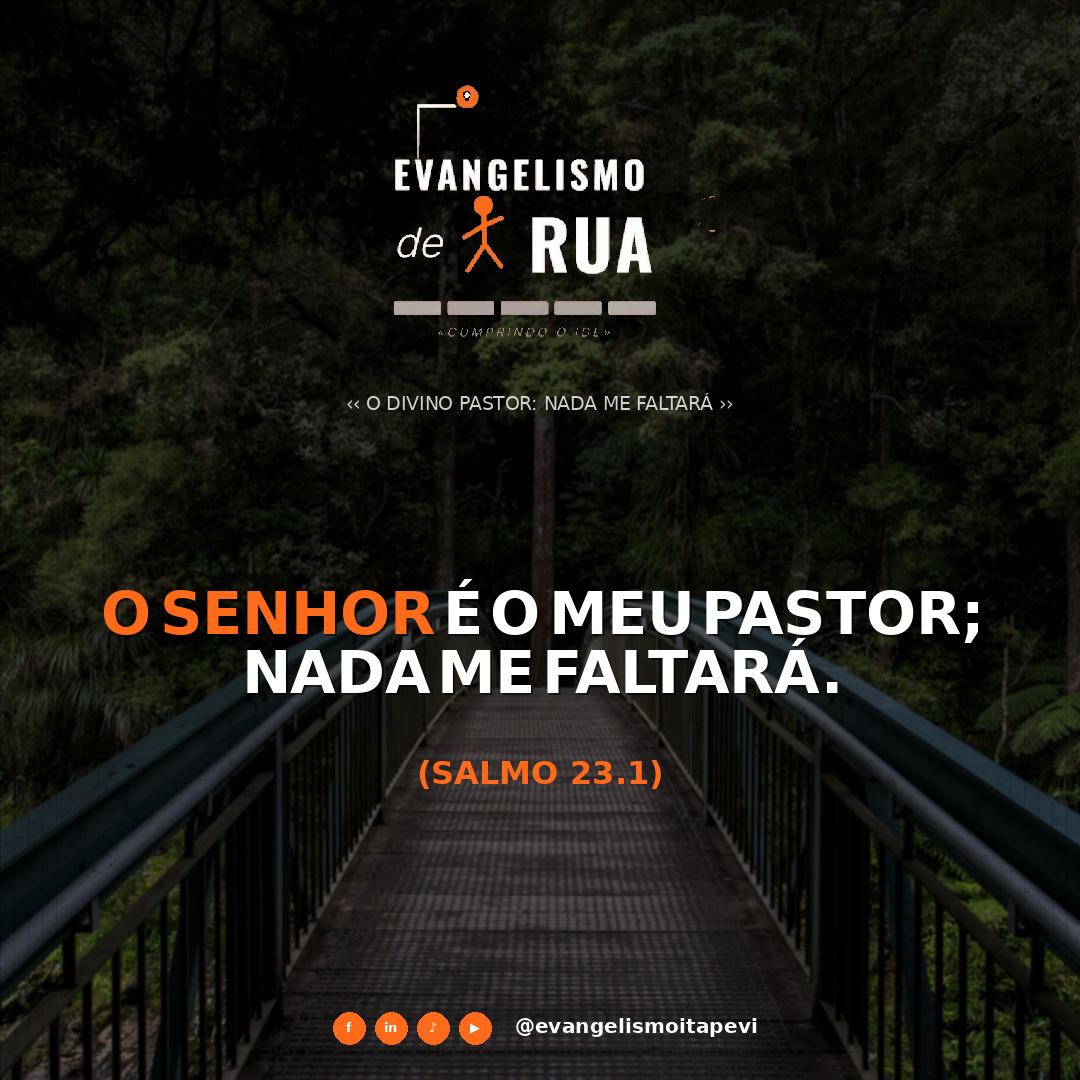 O Divino Pastor: Nada me Faltará