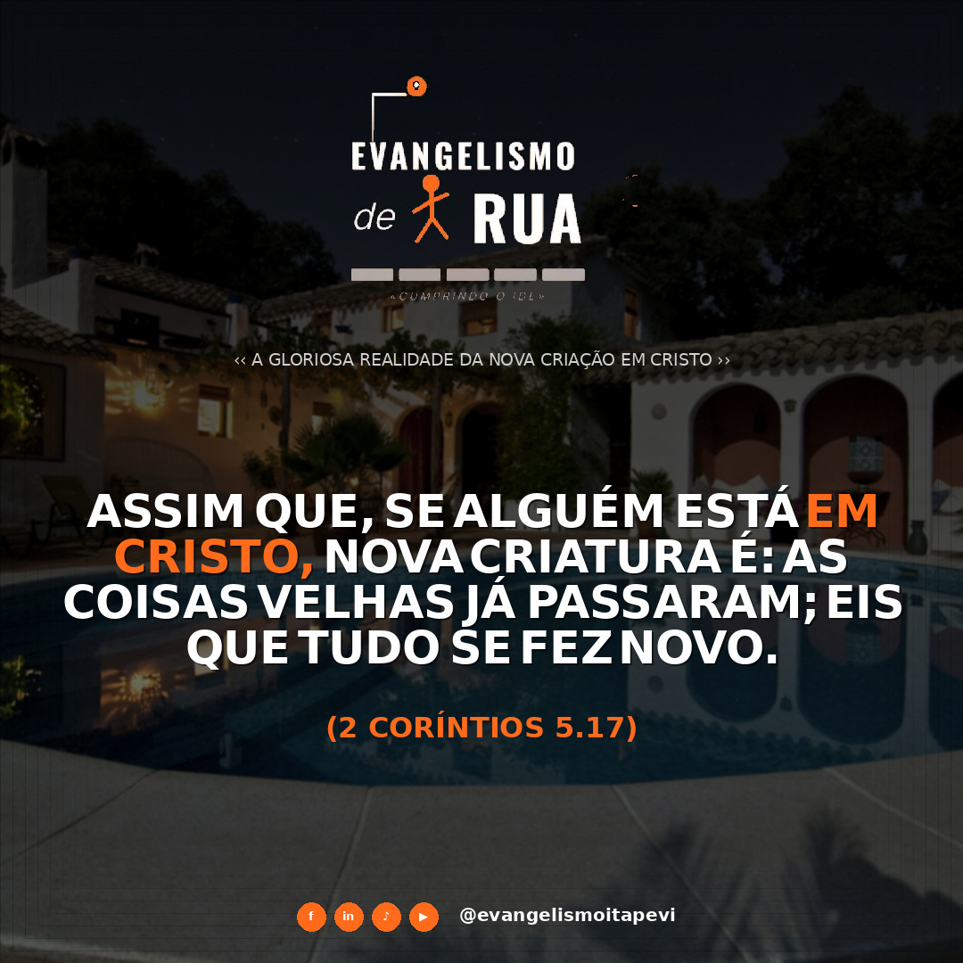 A Gloriosa Realidade da Nova Criação em Cristo
