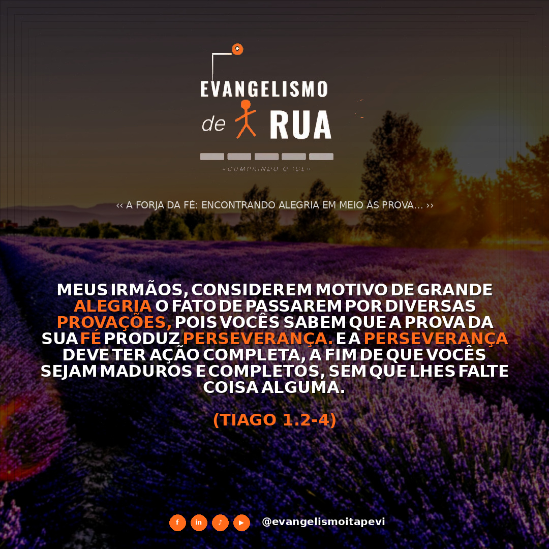 A Forja da Fé: Encontrando Alegria em Meio às Provações