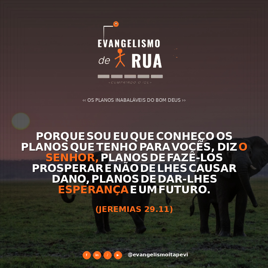 Os Planos Inabaláveis do Bom Deus
