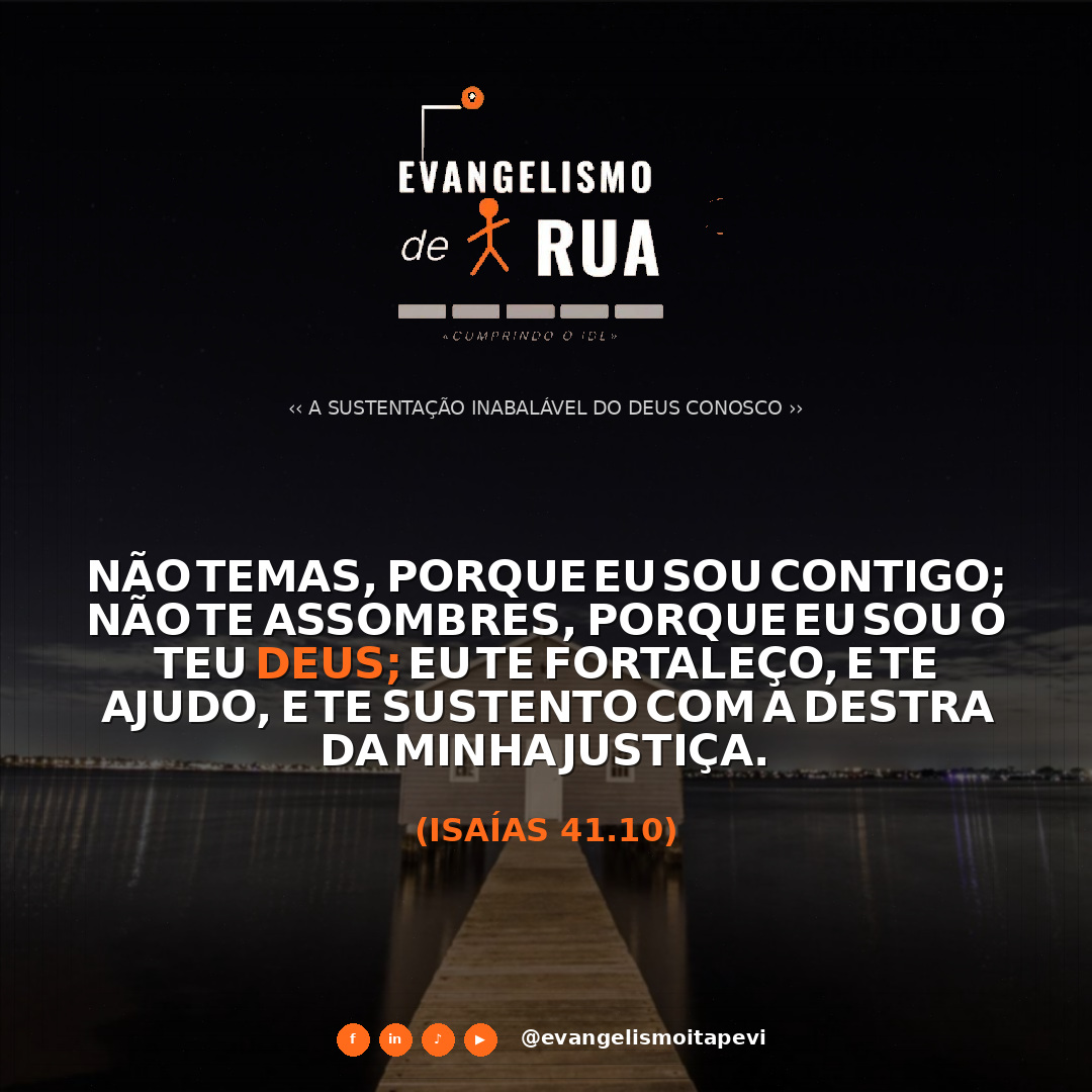 A Sustentação Inabalável do Deus Conosco