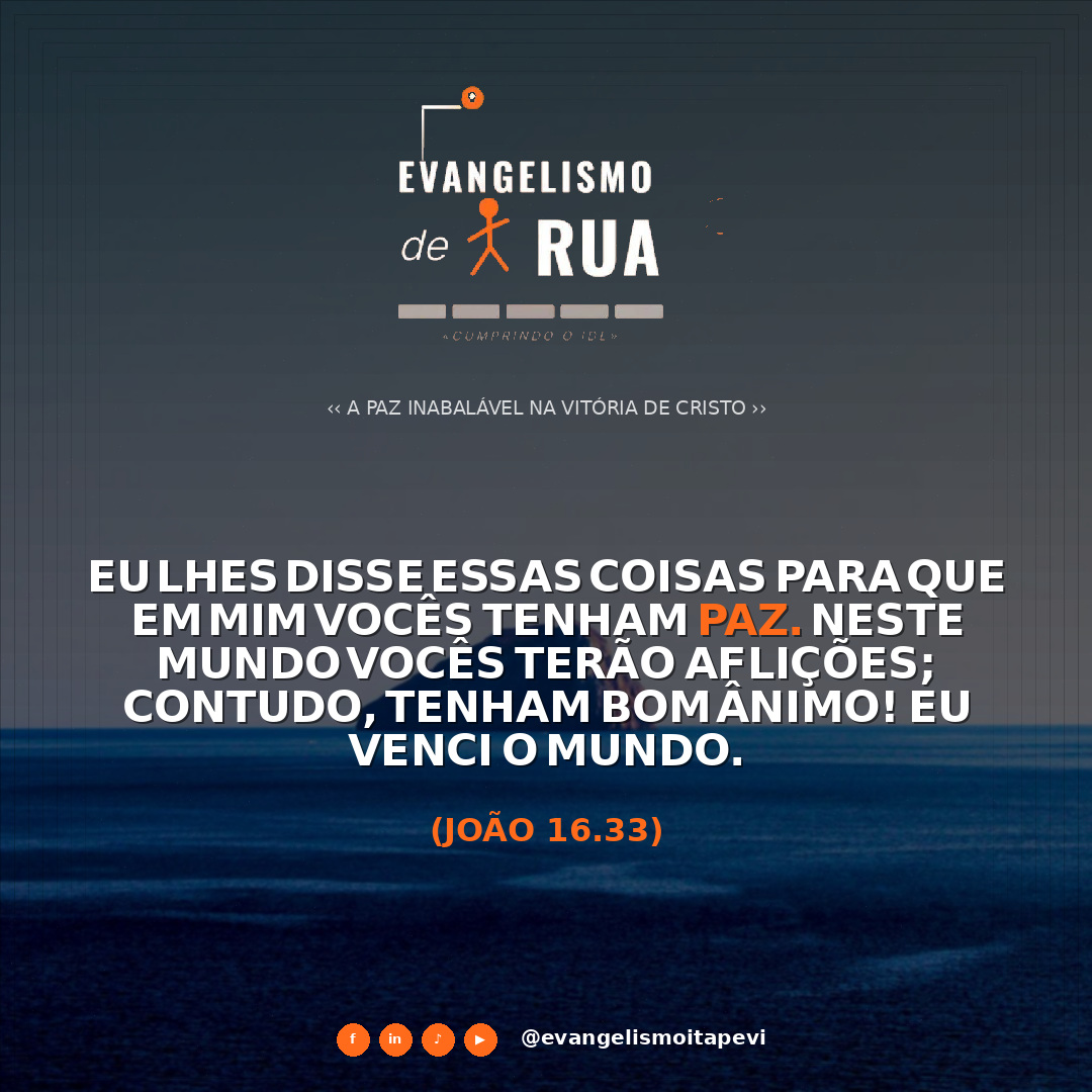 A Paz Inabalável na Vitória de Cristo