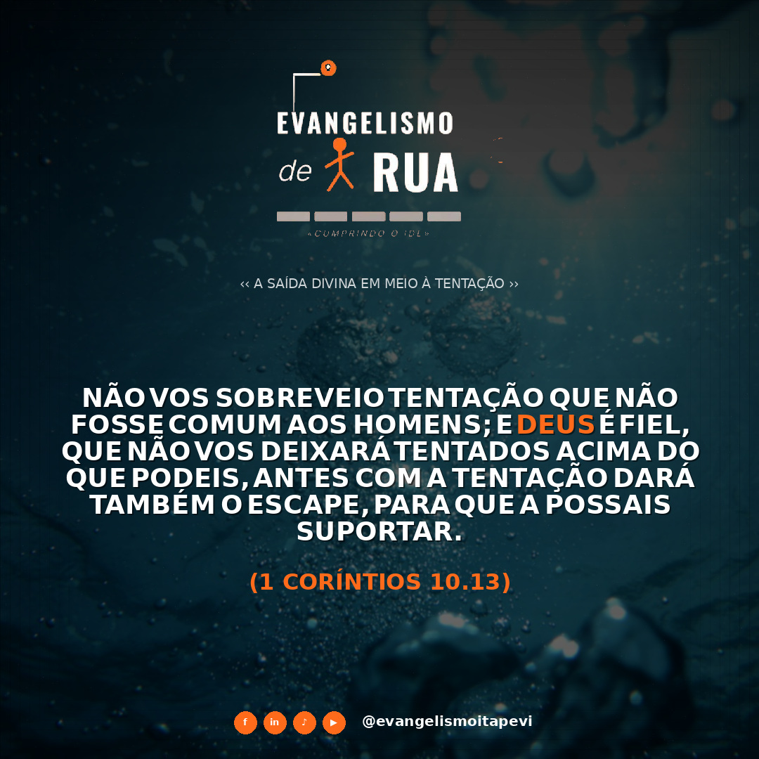 A Saída Divina em Meio à Tentação