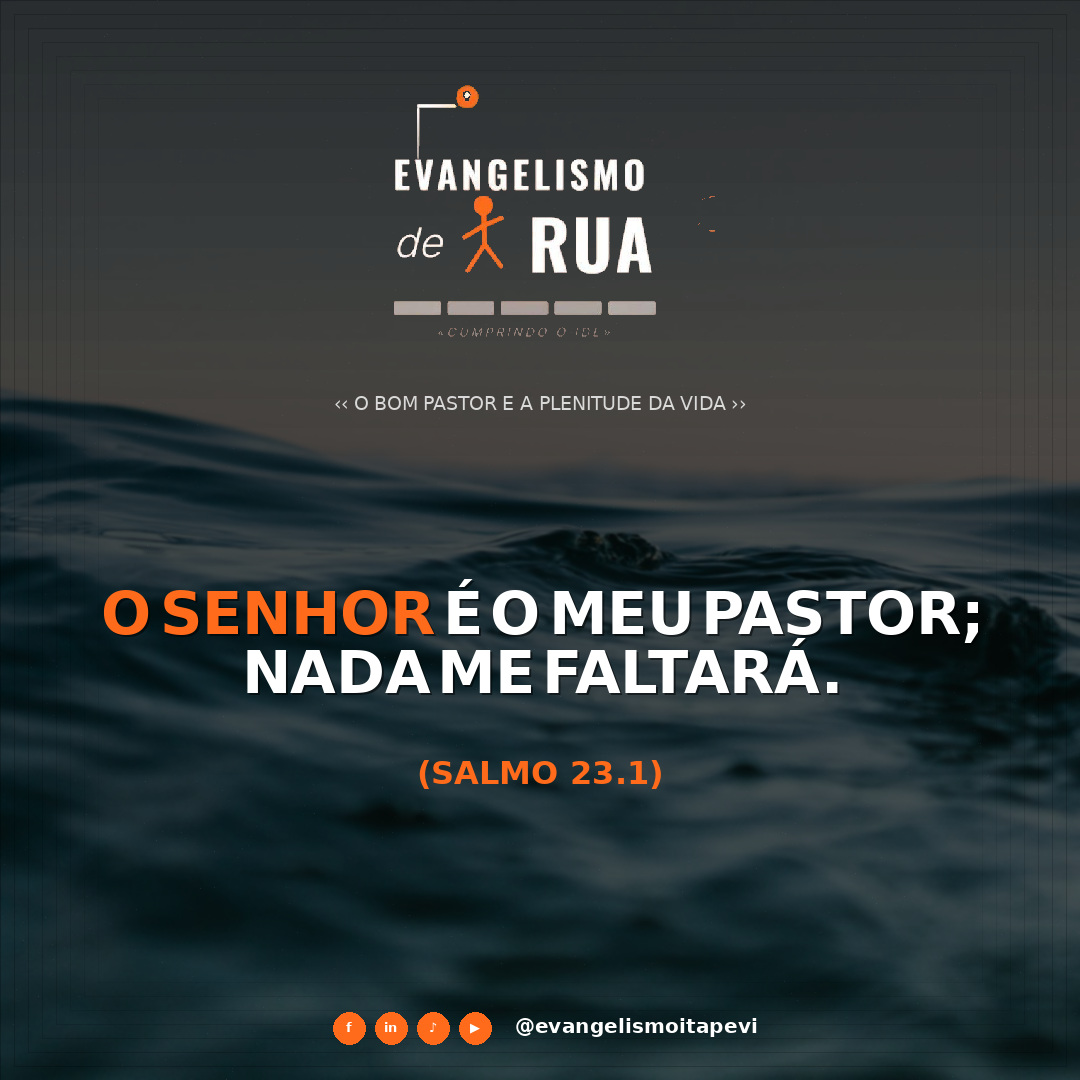 O Bom Pastor e a Plenitude da Vida