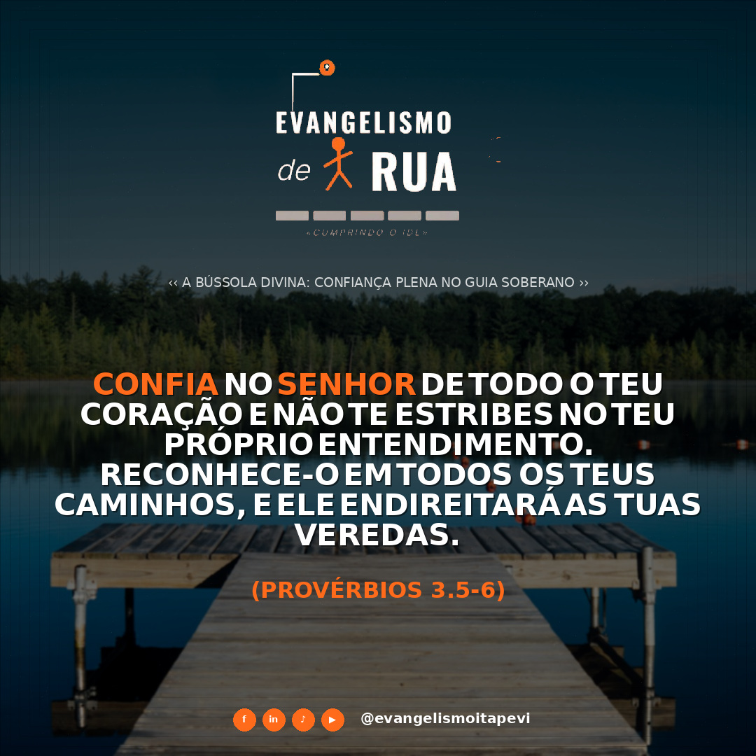 A Bússola Divina: Confiança Plena no Guia Soberano