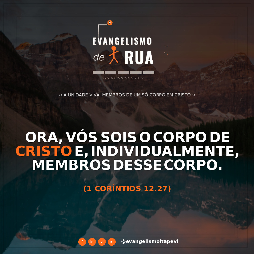 A Unidade Viva: Membros de um Só Corpo em Cristo