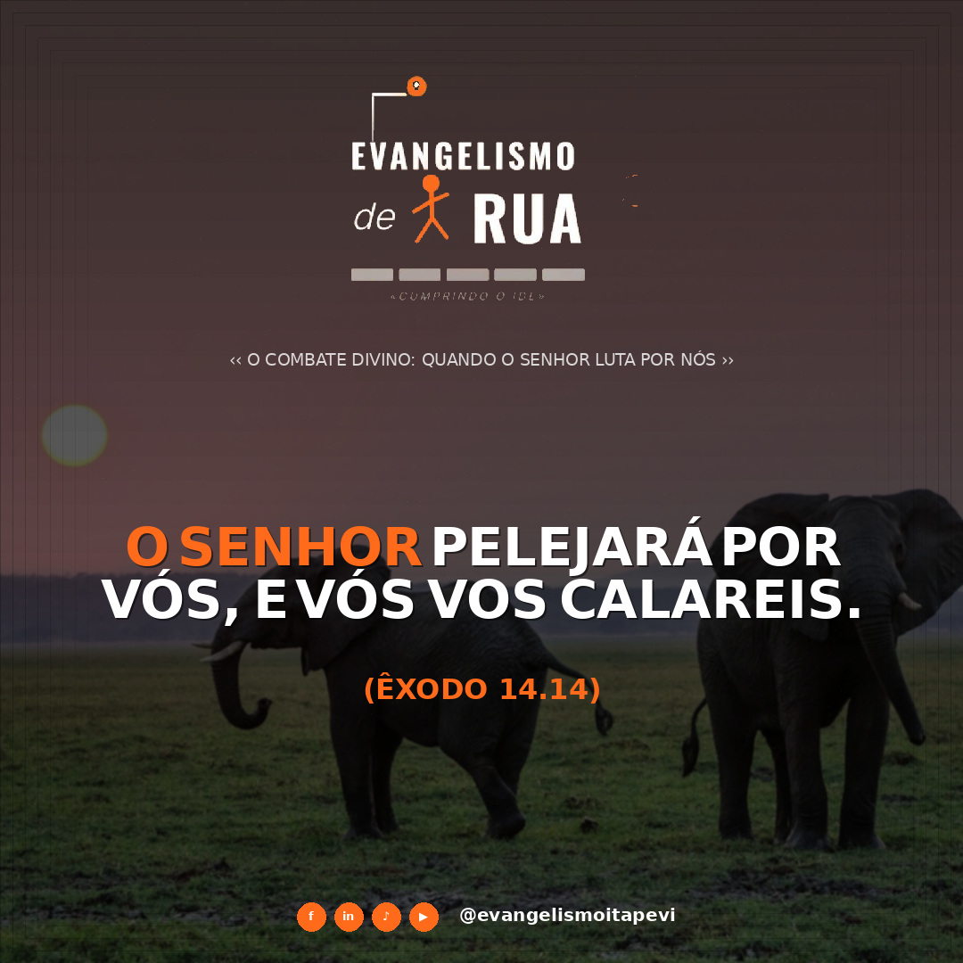 O Combate Divino: Quando o Senhor Luta Por Nós