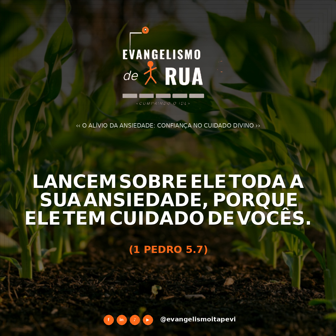 O Alívio da Ansiedade: Confiança no Cuidado Divino
