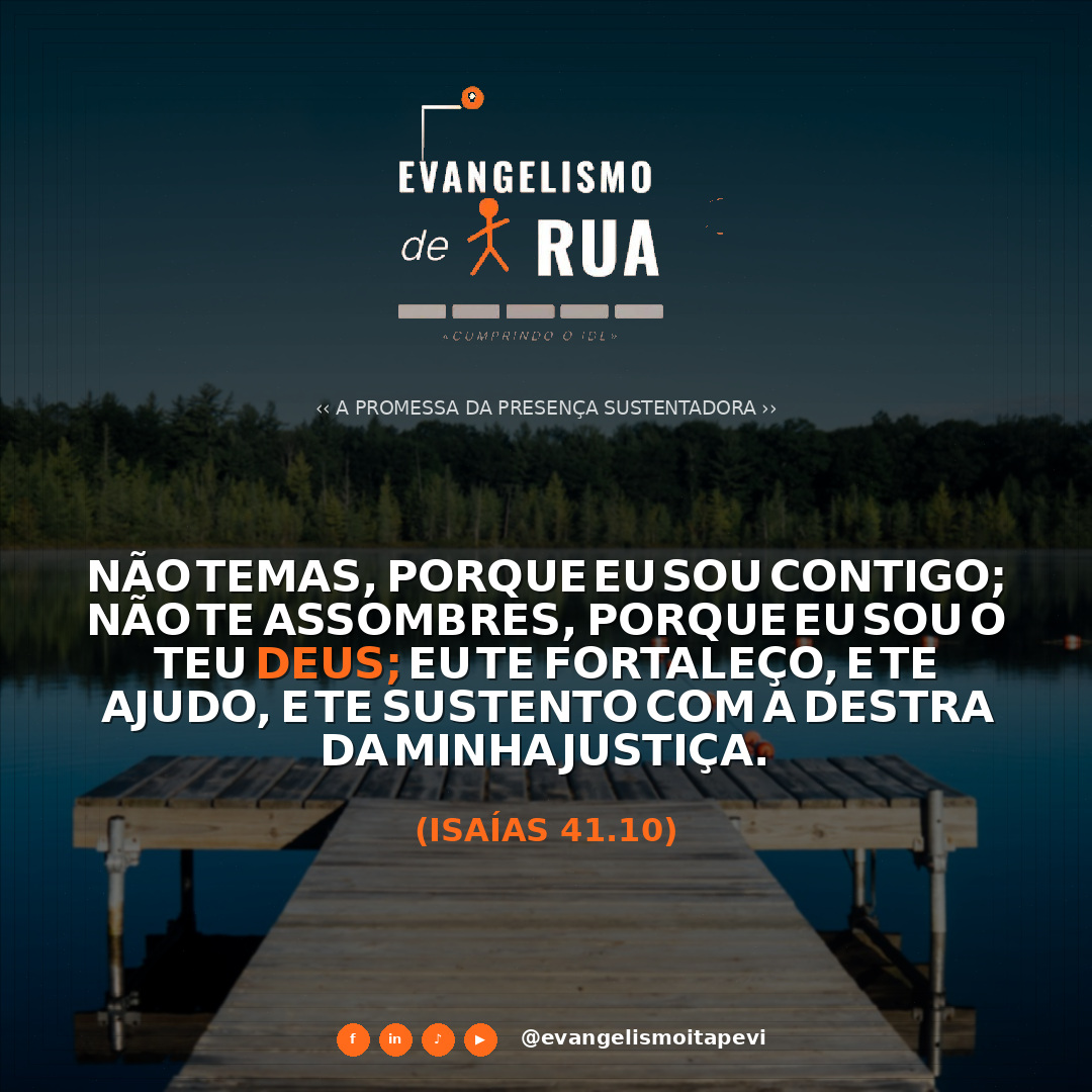A Promessa da Presença Sustentadora