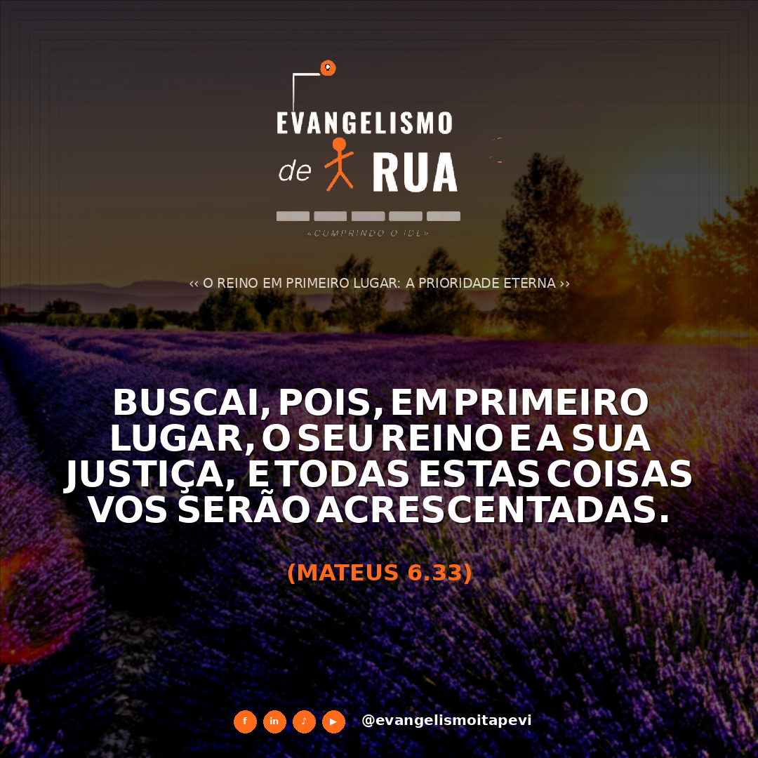 O Reino em Primeiro Lugar: A Prioridade Eterna