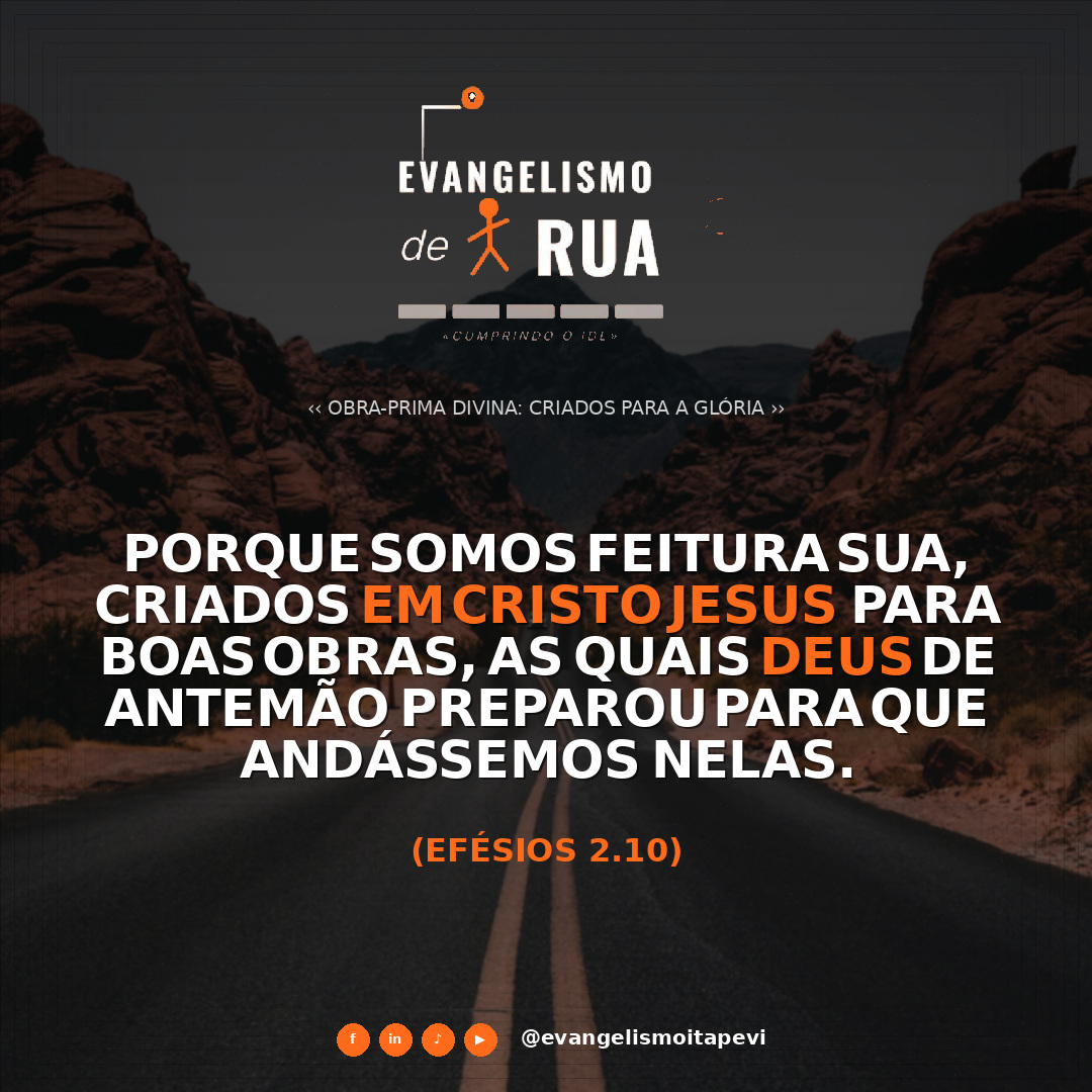 Obra-Prima Divina: Criados para a Glória